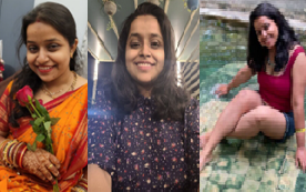 Indian Wife Captured by Husband When She Wearing Clothes