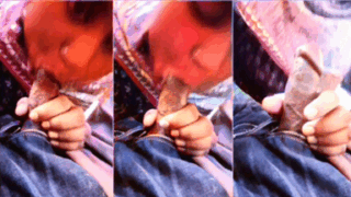 Horny Girlfriend Sucking Dick