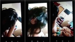 Horny Wife Giving Blowjob