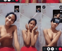 Slim Girl Showing For Boyfriend