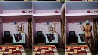 Bhabhi After Bath Nude Captured