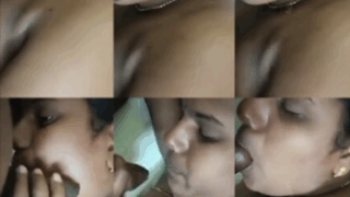 Chubby Tamil Bhabhi Sucking Husband Dick