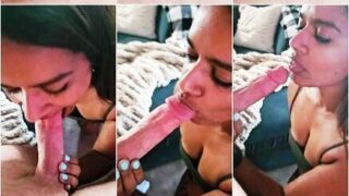NRI DUSKY BABE SUCKING WHITE DICK