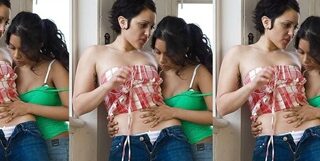 Pretty Lesbian Couple Nude Photo