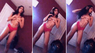 SEXY SLIM NRI GF POSING FOR BF