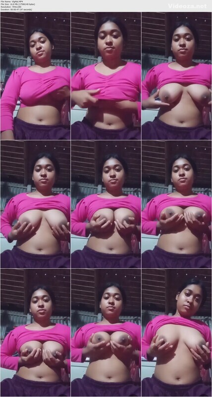 Village Girl Showing Boobs