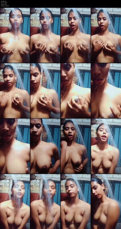 Cute Young Lankan Girl Showing Nude Bathing