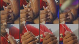 Glasses Babe Giving Sloppy Blowjob